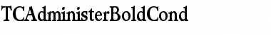 Download TCAdministerBoldCond Font Download TCAdministerBoldCond Font