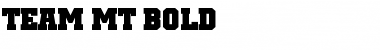 Download Team MT Font Download Team MT Font
