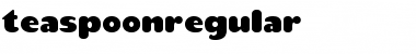 Download teaspoon Font Download teaspoon Font