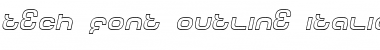 Download Tech Font Outline Font Download Tech Font Outline Font