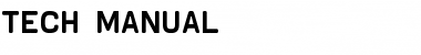 Download Tech Manual Font Download Tech Manual Font