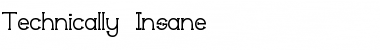 Download Technically Insane Font Download Technically Insane Font