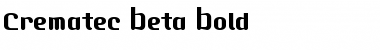 Download Crematec Beta Font Download Crematec Beta Font