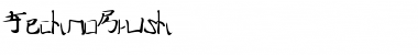 Download TechnoBrush Font Download TechnoBrush Font