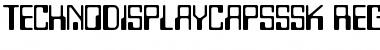 Download TechnoDisplayCapsSSK Font Download TechnoDisplayCapsSSK Font