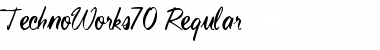 TechnoWorks70 Regular Font
