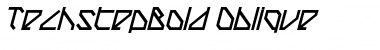 Download TechstepBold Oblique Font