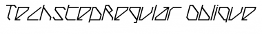 Download TechstepRegular Oblique Font Download TechstepRegular Oblique Font