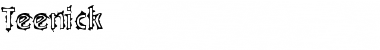Download Teenick Font Download Teenick Font