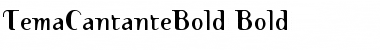 Download TemaCantanteBold Font Download TemaCantanteBold Font