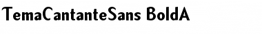 TemaCantanteSans Regular Font