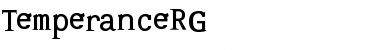 Download TemperanceRG Font Download TemperanceRG Font