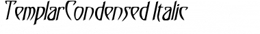 Download TemplarCondensed Font Download TemplarCondensed Font