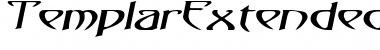 Download TemplarExtended Font Download TemplarExtended Font