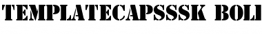Download TemplateCapsSSK Font Download TemplateCapsSSK Font
