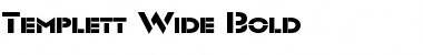 Download Templett Wide Font Download Templett Wide Font