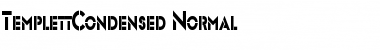 Download TemplettCondensed Font Download TemplettCondensed Font