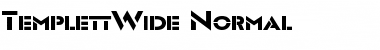 Download TemplettWide Font Download TemplettWide Font
