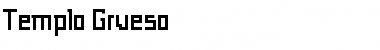 Download Templo Grueso Font Download Templo Grueso Font