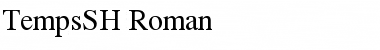 Download TempsSH Font Download TempsSH Font