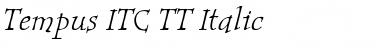 Download Tempus ITC TT Font Download Tempus ITC TT Font