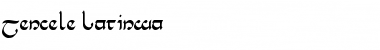 Download Tencele Latinwa Font Download Tencele Latinwa Font
