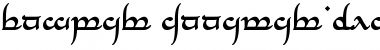 Tengwar Annatar Bold Font