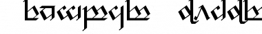 Download Tengwar Noldor-1 Font