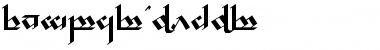 Tengwar Noldor Regular Font