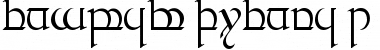 Download Tengwar Quenya-1 Font Download Tengwar Quenya-1 Font