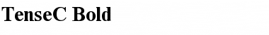 Download TenseC Font Download TenseC Font