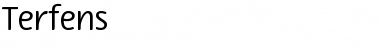 Download Terfens Font Download Terfens Font