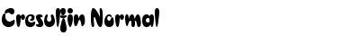Download Cresulfin Font Download Cresulfin Font