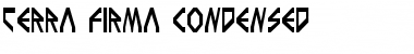 Download Terra Firma Condensed Font Download Terra Firma Condensed Font