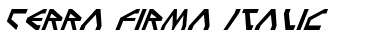 Download Terra Firma Italic Font Download Terra Firma Italic Font