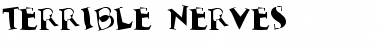 Download Terrible Nerves Font Download Terrible Nerves Font