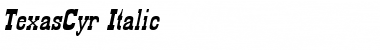 Download TexasCyr Font Download TexasCyr Font