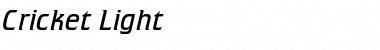 Download Cricket-Light Font Download Cricket-Light Font