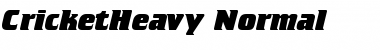 Download CricketHeavy Font Download CricketHeavy Font