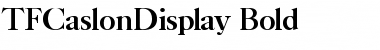 Download TFCaslonDisplay Font Download TFCaslonDisplay Font