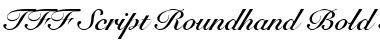 Download TFF Script Roundhand Font Download TFF Script Roundhand Font