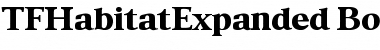 Download TFHabitatExpanded Font Download TFHabitatExpanded Font