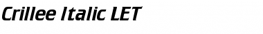 Download Crillee Italic LET Font Download Crillee Italic LET Font