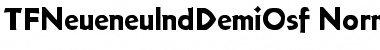 Download TFNeueneulndDemiOsf Font Download TFNeueneulndDemiOsf Font