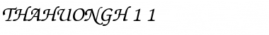 Download ThaHuongH 1.1 Font