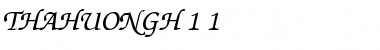 Download ThaHuongH 1.1 Font Download ThaHuongH 1.1 Font