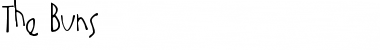 Download The Buns Font Download The Buns Font