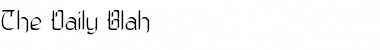 Download The Daily Blah Font Download The Daily Blah Font
