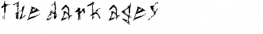 Download the dark ages Font Download the dark ages Font