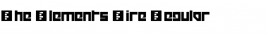 Download The Elements: Fire Font Download The Elements: Fire Font